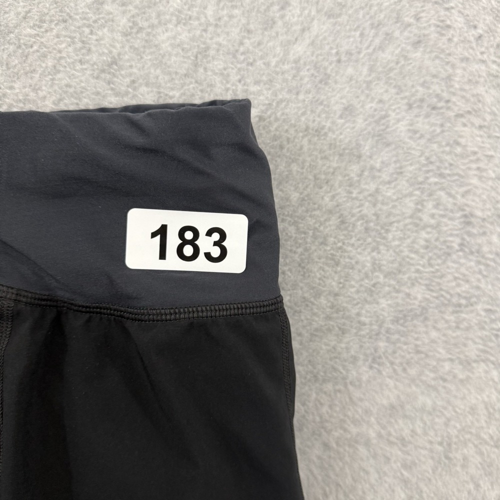 Janji 4" Cadence Shorts Women L Black Lined Stretch Running Lightweight Wicking - Picture 8 of 8